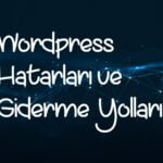 Wordpress hataları